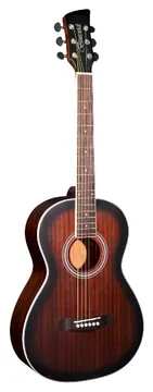 Brunswick BP200TB Parlour Guitar - Tobacco Burst Satin