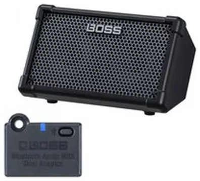 Boss Cube Street 2 Portable Stereo Amp with Bluetooth Adaptor Black