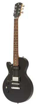 Stagg SEL-HB90 BLK LH Standard Series, elektrische gitaar, massief mahonie body met vlak bovenblad, linkshandige