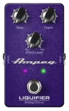 Ampeg LIQUIFIER analog Pedale effetto chiorus per basso