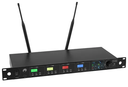 Omnitronic UHF 604 4-Kanal Funksystem mit Handmikros