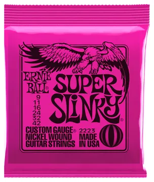 Ernie Ball 2223 Super Slinky Nickel Wound 009/042