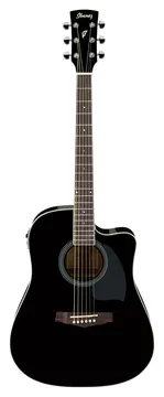 Ibanez PF15ECE-BK Black Performance