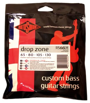 Rotosound RS 66 LH Drop Zone E-Bass Saiten 65-130 RORS66LH