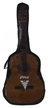 PHX Capa para Violão em Lona Frente Transparente PHX