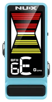 Nux Mini Core Series tuner pedal FLOW TUNE Blue