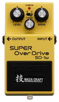 Boss SD-1 Waza Craft Super Overdrive Effetto a pedale per chitarra