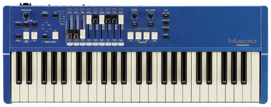 Hammond M-Solo Keyboard - Blauw