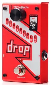 Digitech Pedal De Efeitos Digitech The Drop Tune Pitch Shifter Para Guitarra