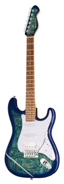 Mooer MSC20 Pro Guitar Ocean Blue