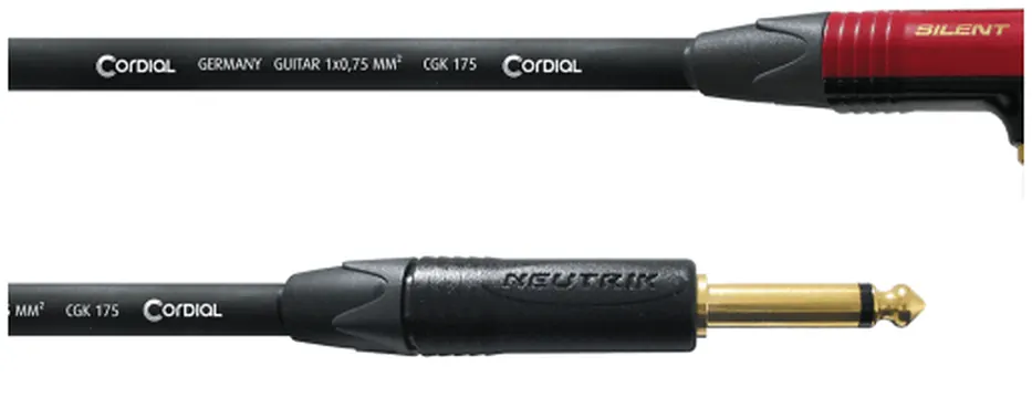 Cordial Jack droit/coudé 6m CSI6RP