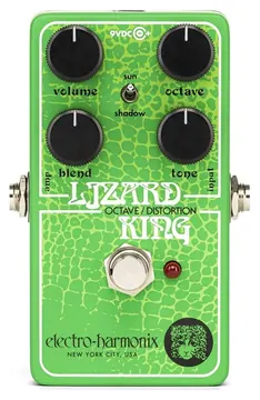 Electro-Harmonix EHX Lizard King Bass Octave & Fuzz Pedal