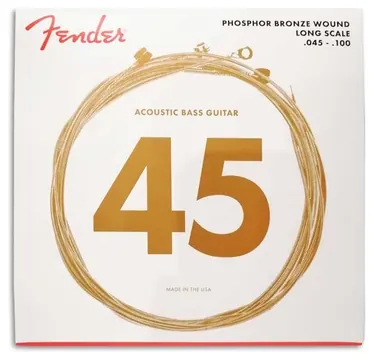 Jogo de Cordas Fender 8060 para Baixo Acústico Phosphor Bronze