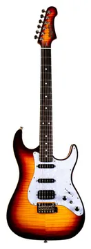 JET JS600BS Guitare Electrique Type Stratocaster Sunburst