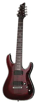 Schecter C-7 Hellraiser Black Cherry