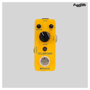 Mooer Pedal Mooer P/ Guitarra Yellow Compressor MCS-2 | Fujisom