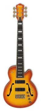 Ibanez TCB1006ALM Autumn Leaf Burst Matte basse electrique avec valise