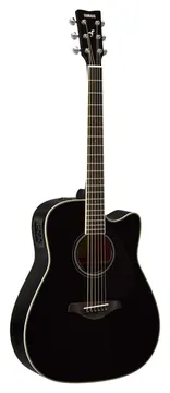 Yamaha fgx820c black chitarra acustica elettrificata