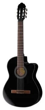 Gewa Student Black 4/4 E-Acoustic