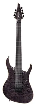 Jackson USA Signature Chris Broderick Soloist 7 touche ebene Transparent Black