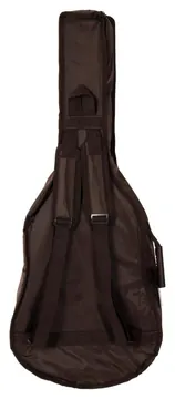 Mundomax Capa para Violão Folk Extra c/ Bolso Cargo Nylon 70 Marrom Mundomax