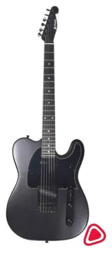 Chord Guitarra Elétrica 2 Pickups Single Coil Preto Mate