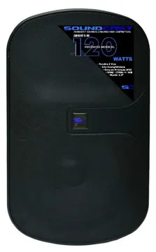 Soundcast Caixa 6" À Prova De Intempéries Com IP54 AMBIENT-6 BK - Soundcast