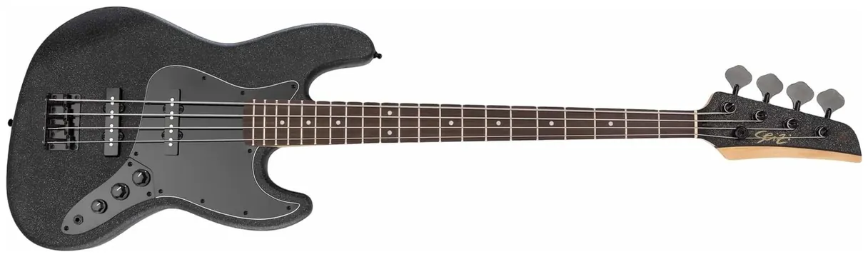 Seizi Baixo Seizi Fun Jazu JB 4 - All Black Sparkle Satin Limited Edition