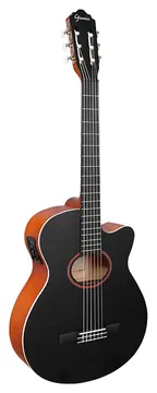 Giannini Performance GNF1D CEQ TBK Color Top Black Eletroacústico Nylon