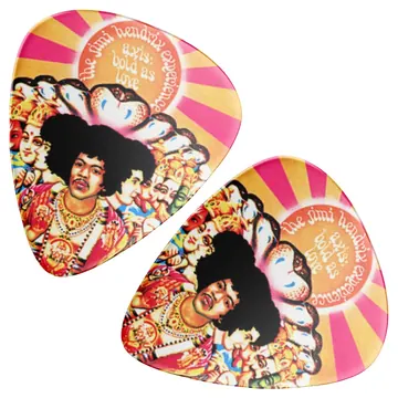Axis Bold as Love Double Sided Guitar Picks, Set of 8