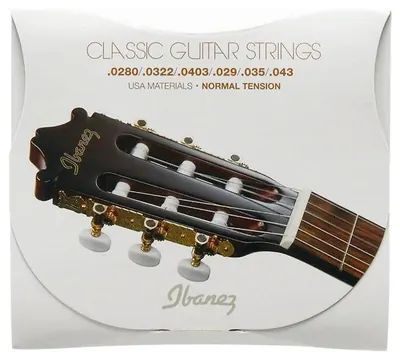 Ibanez ICLS6NT Muta di corde per chitarra classica Normal Tension