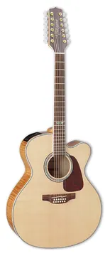Takamine GJ72-12 - Nat - 12 String Electro-Acoustic - Natural