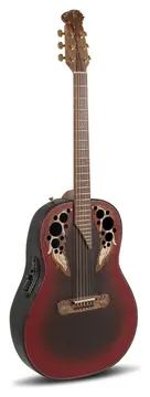 Adamas 1687GT Deep Non-Cutaway Reverse Red Burst