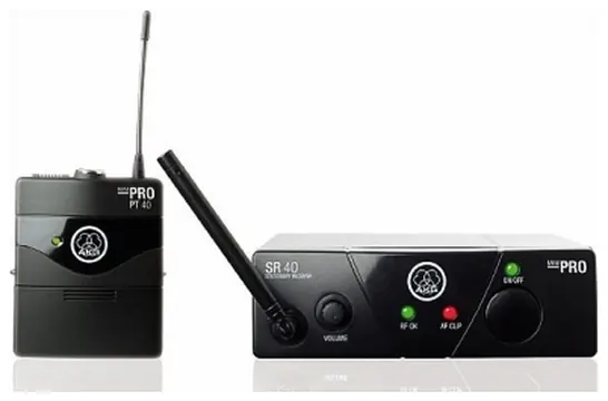Akg Acoustic Akg WMS40 Mini Instrumental Set (ISM3-864.850) Sistema Wireless Per Strumenti