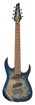 Ibanez RGMS7PB CBS Cosmic Blue Starburst