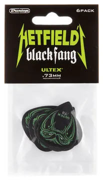 Dunlop PH112P73 MEDIATOR JAMES HETFIELD PLAYER'S 0,73 (pack de 6)