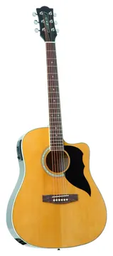 Eko Ranger CW EQ Natural Chitarra Acustica Pre-Amp Eq., Natural