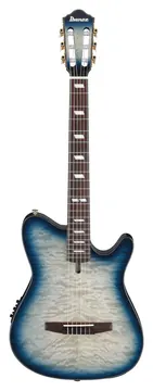 Ibanez FRH20QMNCTL Cosmic Blue Starburst Low Gloss