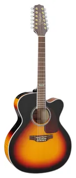 Takamine GJ72CE-12-BSB 12 String Brown Sunburst