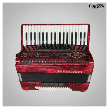 Todeschini Acordeon Todeschini 80 Baixos YW-870 Vermelho | Fujisom