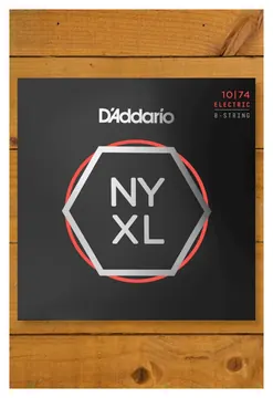 D'Addario NYXL 10-74 Light Top/Heavy Bottom 8-String Electric Guitar Strings