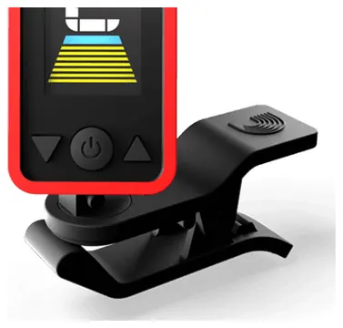 D'addario Eclipse Chromatic Headstock Tuner - Red