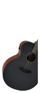 Waldman Eletro Acustico Waldman Blastone Jumbo JCEX-642 Aco - Black Top