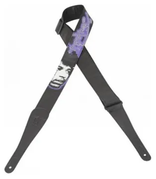 Levys Sangle cuire Jimi Hendrix Design 001