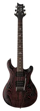 PRS SE Swamp Ash CE 24 Sandblasted LTD Sandblasted Red