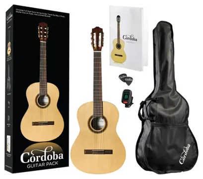 Cordoba CP100 Guitar Pack - natural