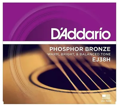 D'Addario EJ38H High Strung/Nashville Tuning 10-27 Acoustic Guitar Strings