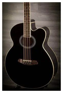 Aria Feb-30M Black Acoustic - Bass Guitar