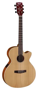 Cort SFX1F NS2 Elektro-Akustik-Gitarre, natur satin
