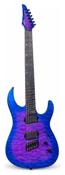 Legator N6FSS Ninja Super Shred 6 String Multiscale Electric Guitar Hyper Nova Blue